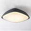 Designerska zewnętrzna lampa sufitowa Bodi – antracytowa, z wbudowanym LED