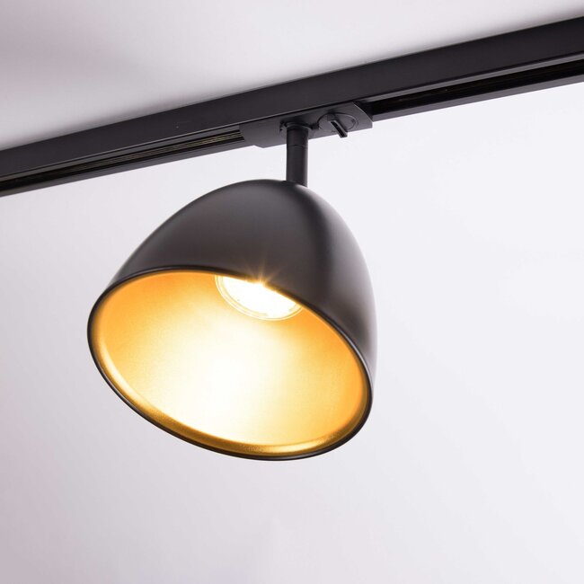 Nowoczesny 1-fazowy system szynowy 1,5 metra z reflektorami Jacques - lampa sufitowa