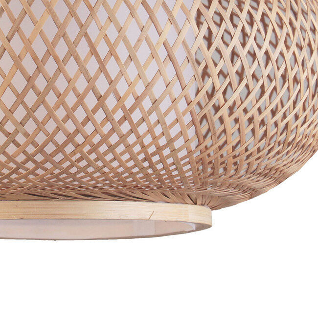 Lampa wisząca z bambusa - Fenna