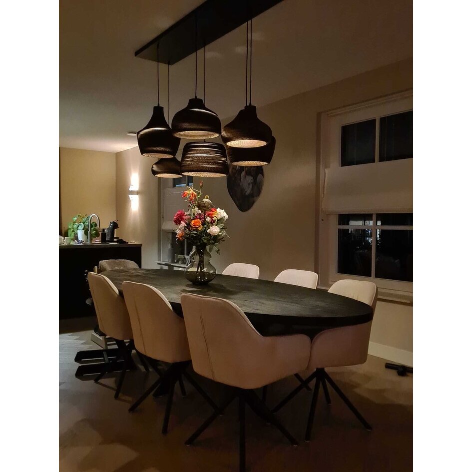 Lampa wisząca z kartonu - Emily