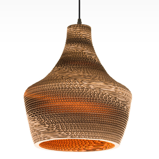 Kartonowa lampa wisząca - Cato