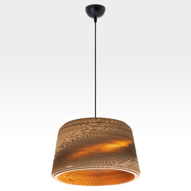 Kartonowa lampa wisząca - Liva
