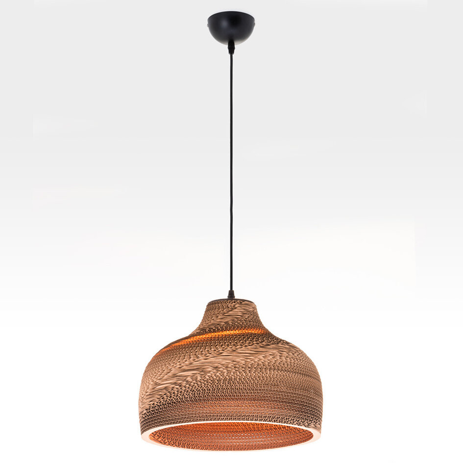 Lampa wisząca z kartonu - Maeve