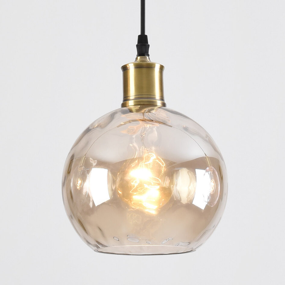 Lampa wisząca Lotte z trzema kolorami szkła
