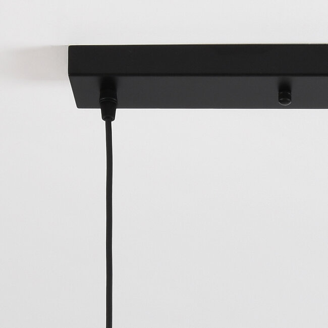 Lampa wisząca Lotte z trzema kolorami szkła