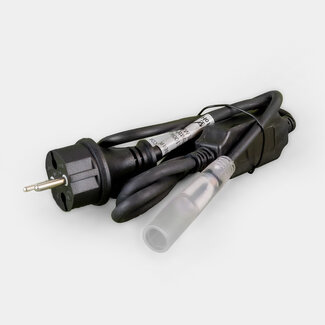 Przewód zasilający do okrągłego węża świetlnego - 1,5 m