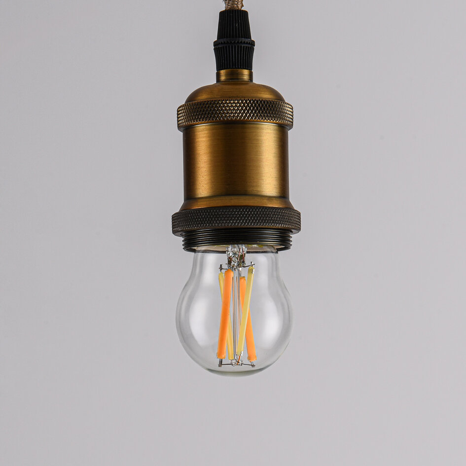 Inteligentna lampa LED E27 sterowana przez aplikację Tuya, Ø45 mm, 4,9W, 2700-6500K, Dim-to-warm
