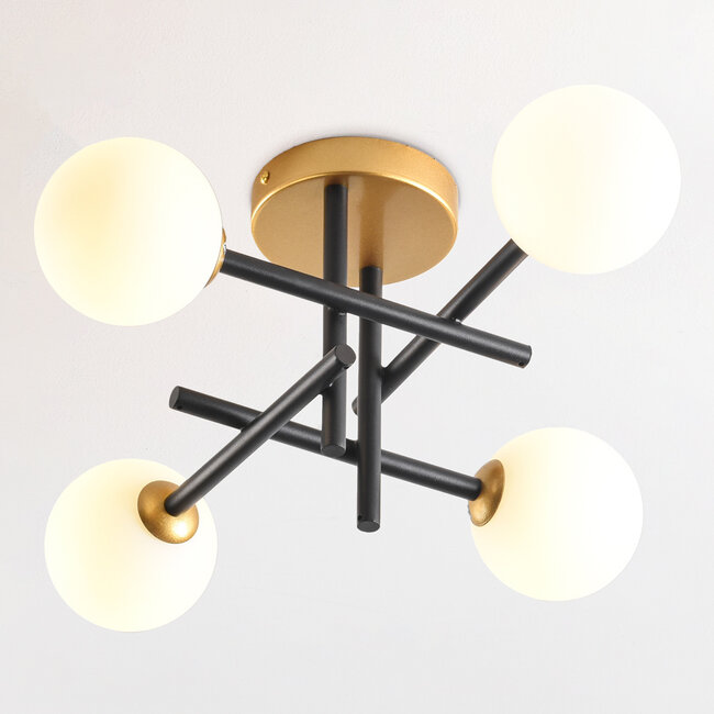 Lampa sufitowa Caleb, 4 światła