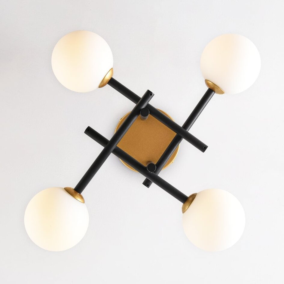 Lampa sufitowa Caleb, 4 światła