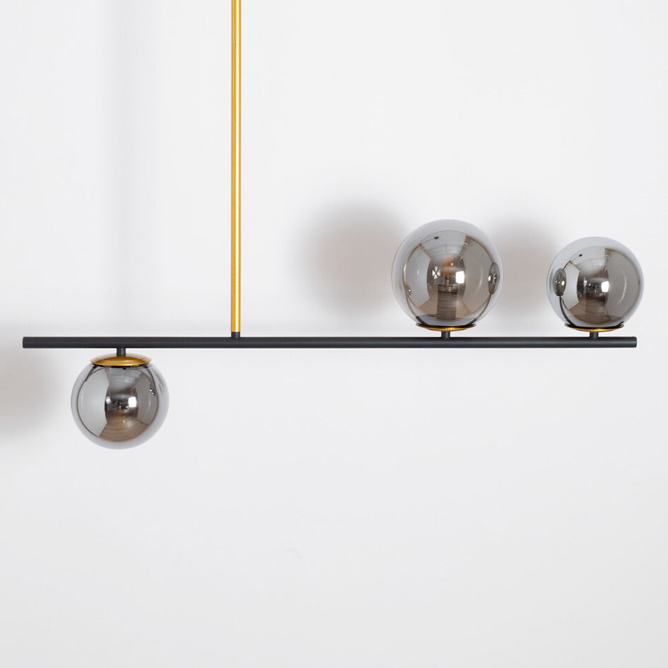 Design lampa wisząca Danny, 3 światła