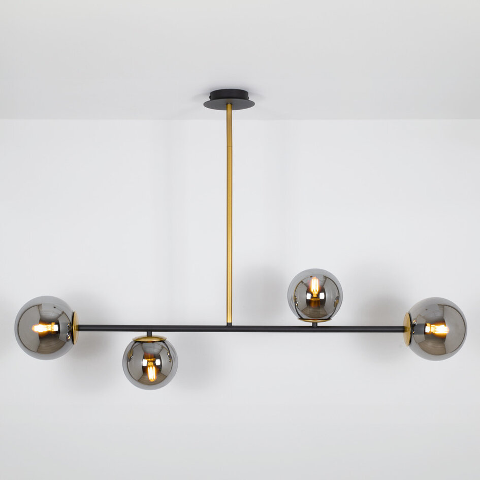 Design lampa wisząca Davy, 4 światła