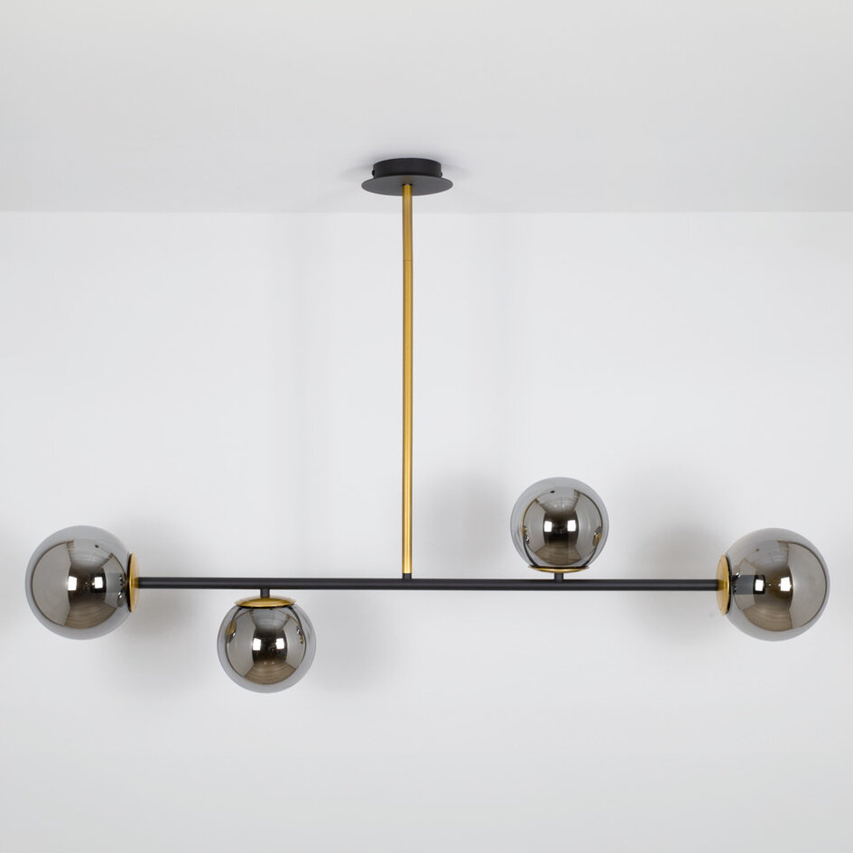 Design lampa wisząca Davy, 4 światła