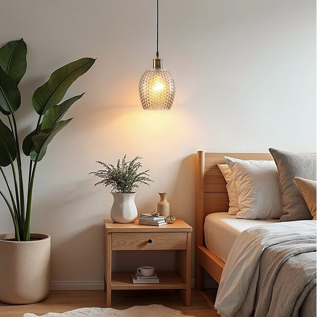 1 światło lampa wisząca Lana - Wariant 1