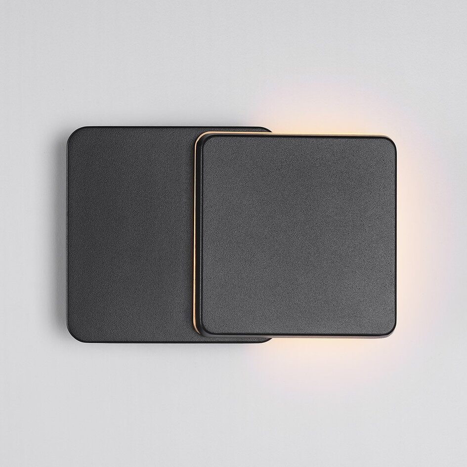 Design kinkiet Will wysuwany - czarny