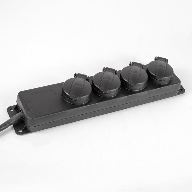 Listwa zasilająca zewnętrzna IP44 o grubości przewodu 3x1,5mm²