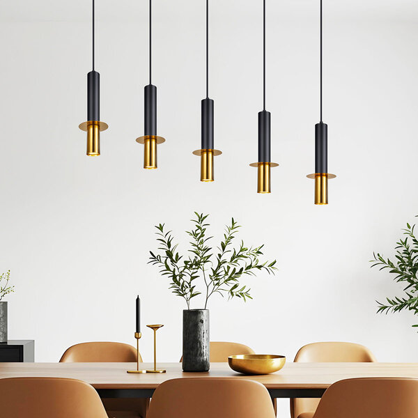 Lampa wisząca 5 światła Tony