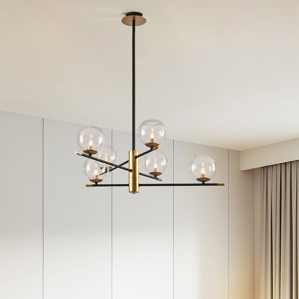 Lampa wisząca 6-światło Nisha