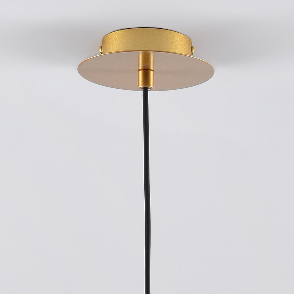 Lampa wisząca 3 światła z przezroczystego szkła - Nisrin
