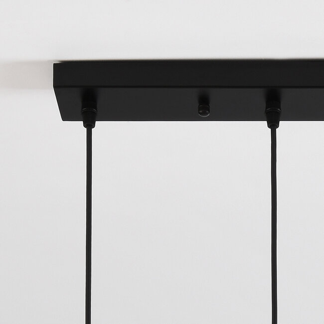 Lampa wisząca 5 światła Valerie z przydymionym szkłem