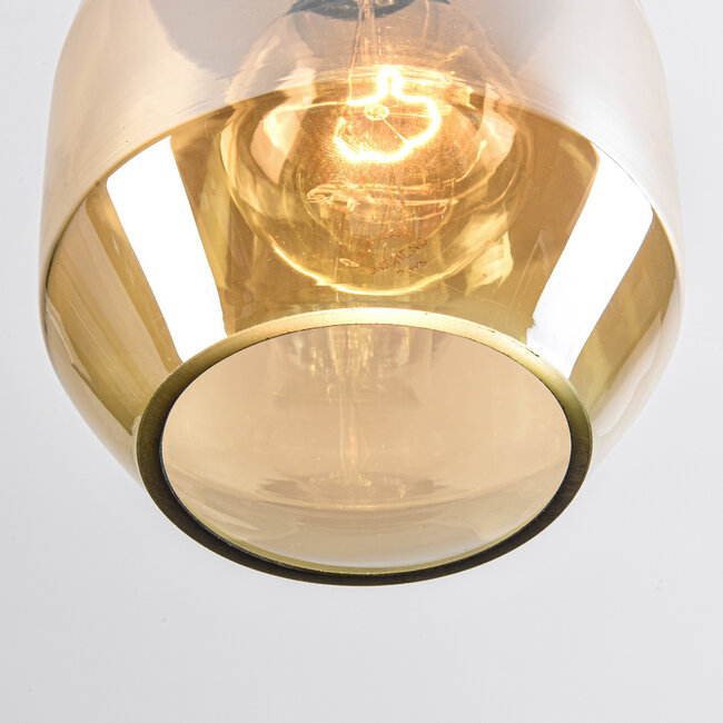 1-światło lampa wisząca Mala - podłużne szkło