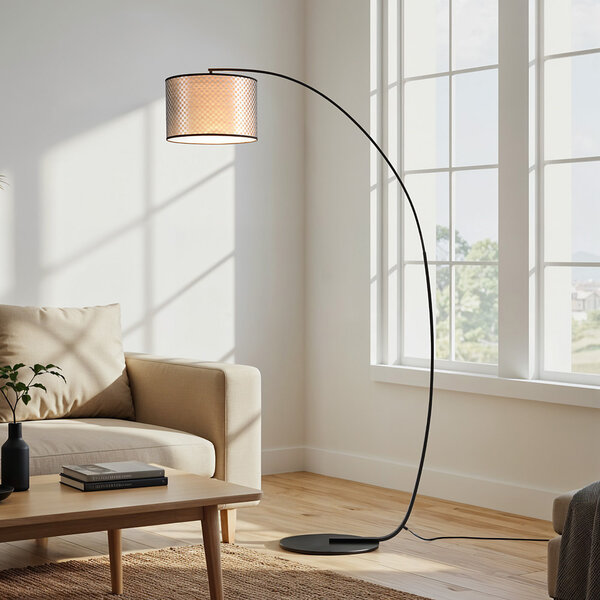 Zakrzywiona lampa podłogowa Jessica