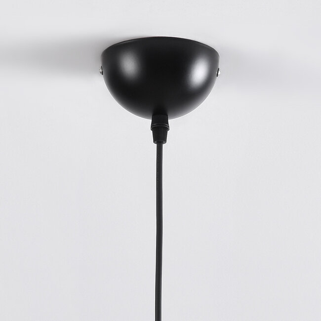 Lampa wisząca Holly z drewnianym detalem