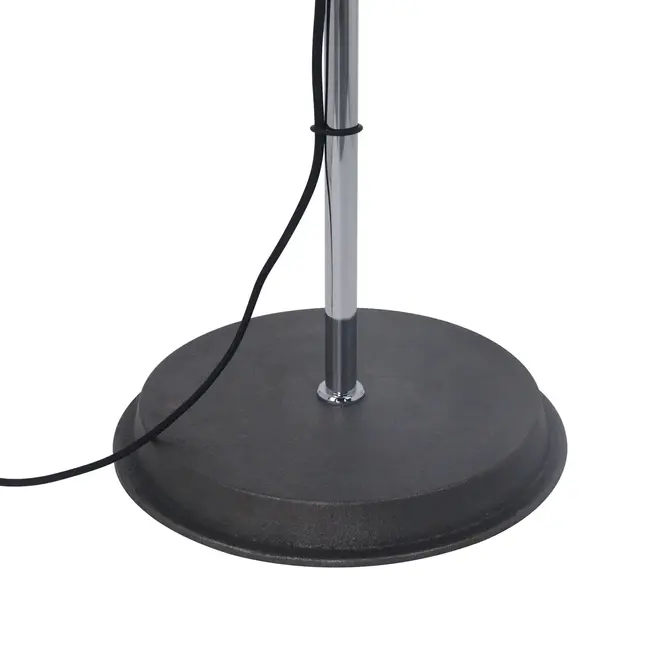 Lampa stojąca z uchylnym kloszem Lazos - niebieska