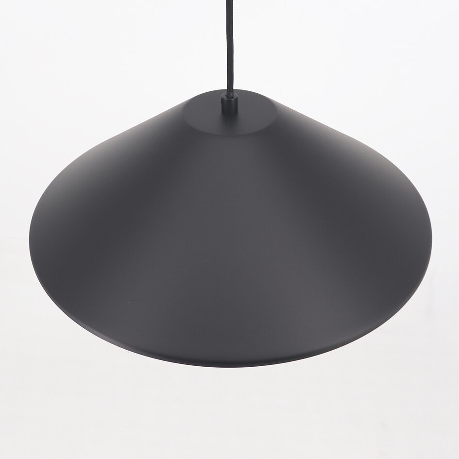 Nowoczesna lampa wisząca Aiva - czarna