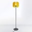 Lampa podłogowa z filcu PET, żółta - Lenthe
