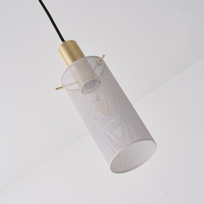 Lampa wisząca ze złotymi detalami - Valce