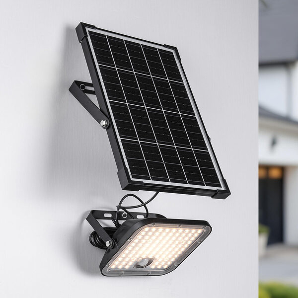 30W solarny reflektor LED zewnętrzny z czujnikiem - Nick