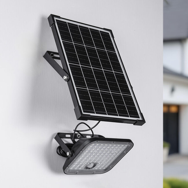 30W solarny reflektor LED zewnętrzny z czujnikiem - Nick