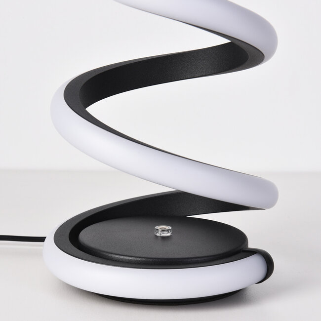 Lampa stołowa w kształcie spirali z 3-stopniowo ściemnialnymi diodami LED - Borja