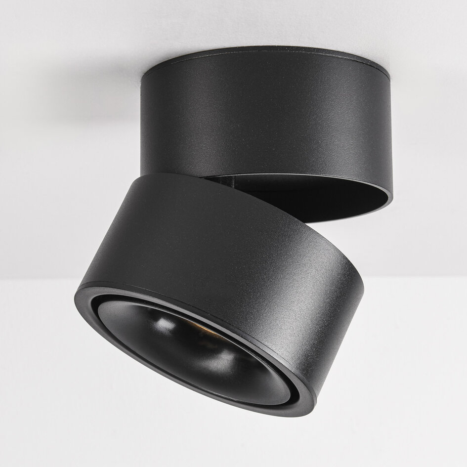 Lampa sufitowa zewnętrzna czarna 15W - Julie