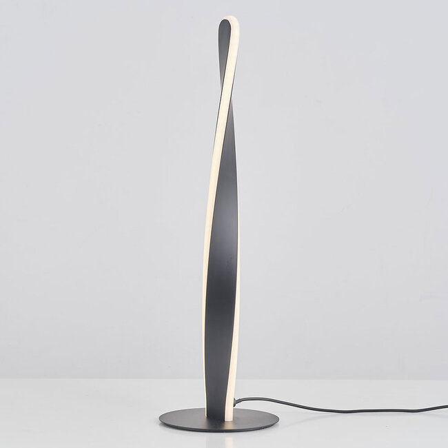Skręcona designerska lampa stołowa - Rizar