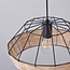 Industrialna lampa wisząca z rattanu - Mimbre