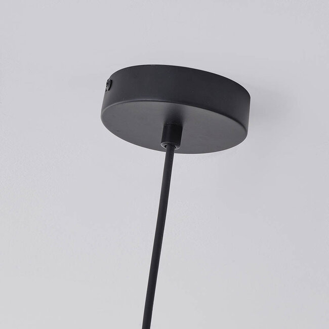 Industrialna lampa wisząca z rattanu - Mimbre