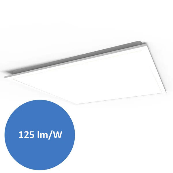 Panel LED, 60x60cm, UGR<22, 24W, 4000K - 125lm/W z 4 dystansami