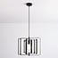 Lampa wisząca Mikio – jednopunktowa, czarna