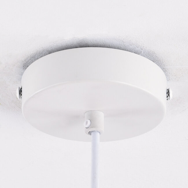 Nowoczesna lampa wisząca drewniana - Itami