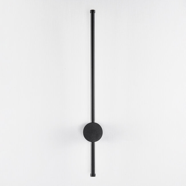 Czarne nowoczesne kinkiety 65 cm, 12W - Marny