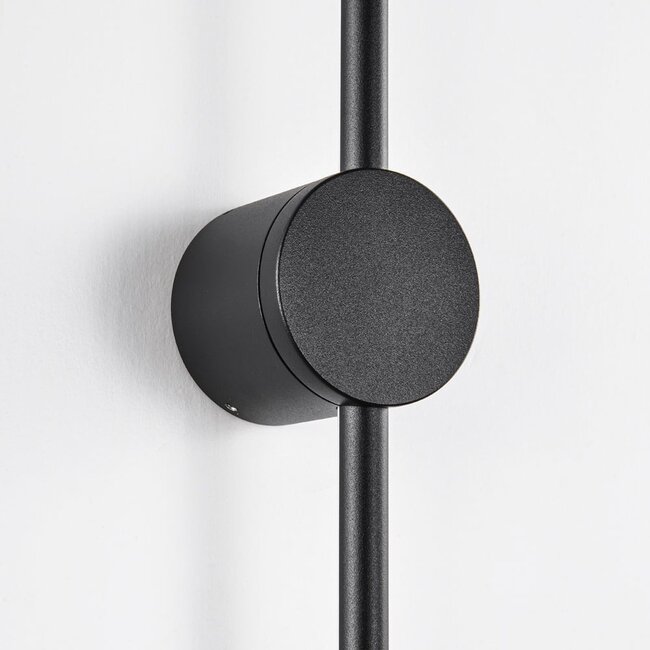 Czarne nowoczesne kinkiety 65 cm, 12W - Marny