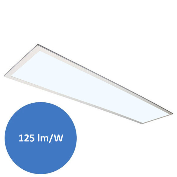Panel LED, 120x30cm, UGR<22, 24W, 6500K - 125lm/W