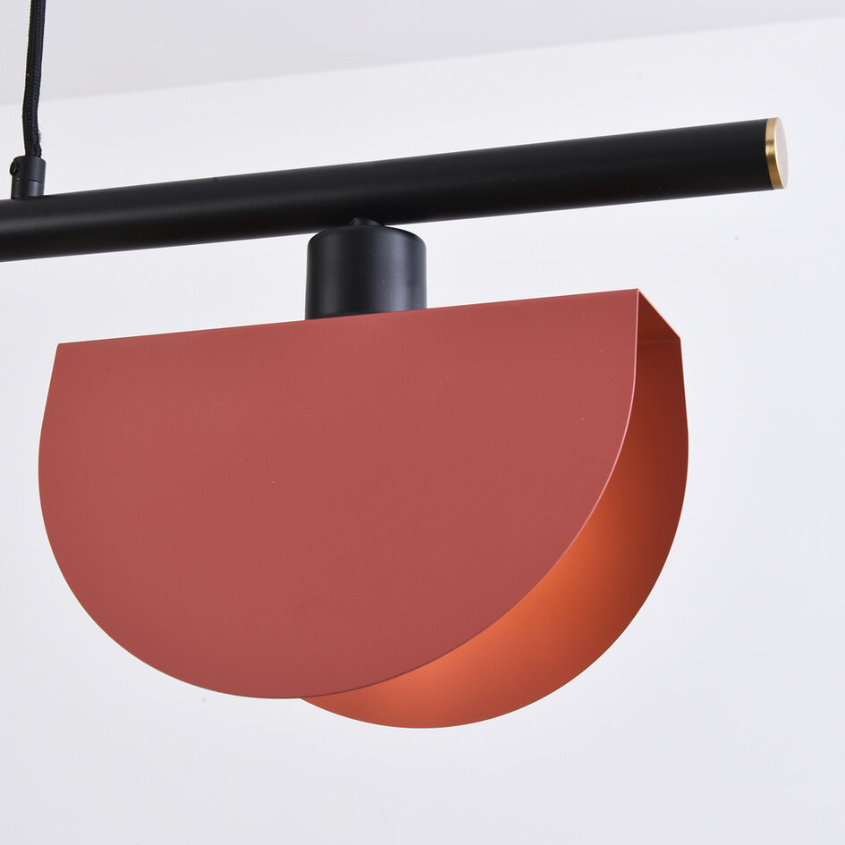 Designerska lampa wisząca, 4 światła - Colore