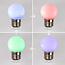 1-watowa lampa LED RGB z gniazdkiem E27, Ø45