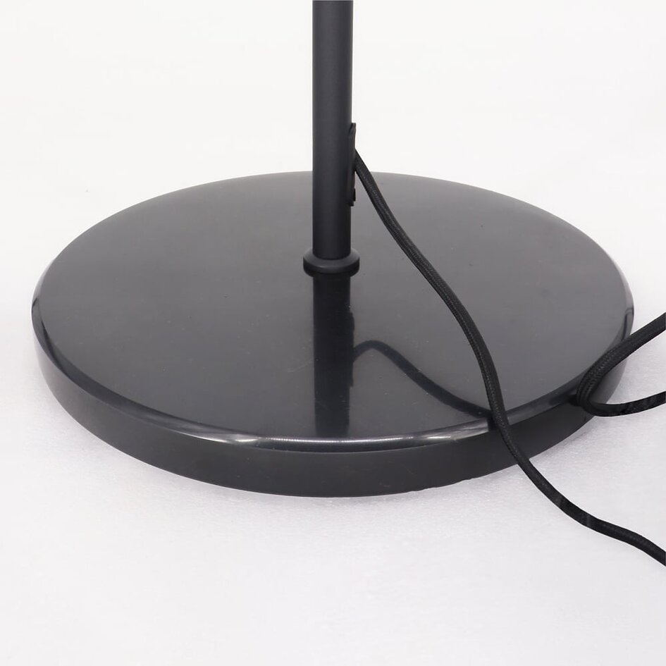 Lampa podłogowa z filcu PET w kolorze granatowym - Lenthe