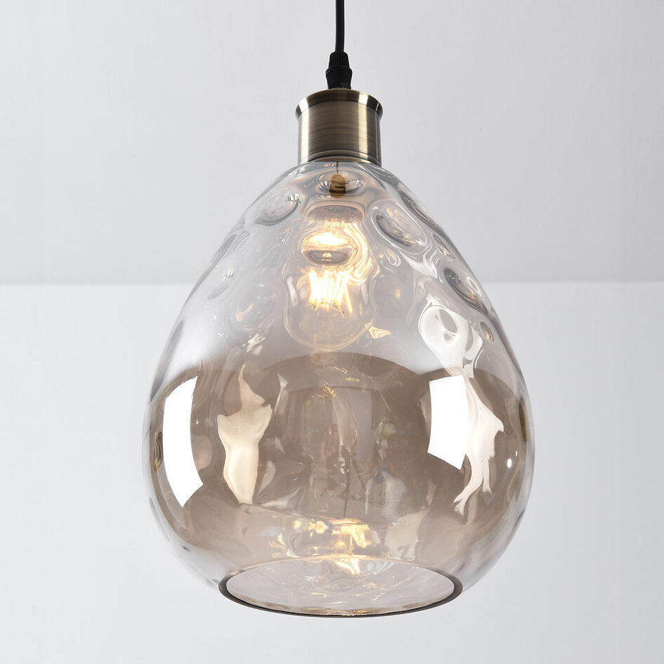 1 światło lampa wisząca Verona - koniak