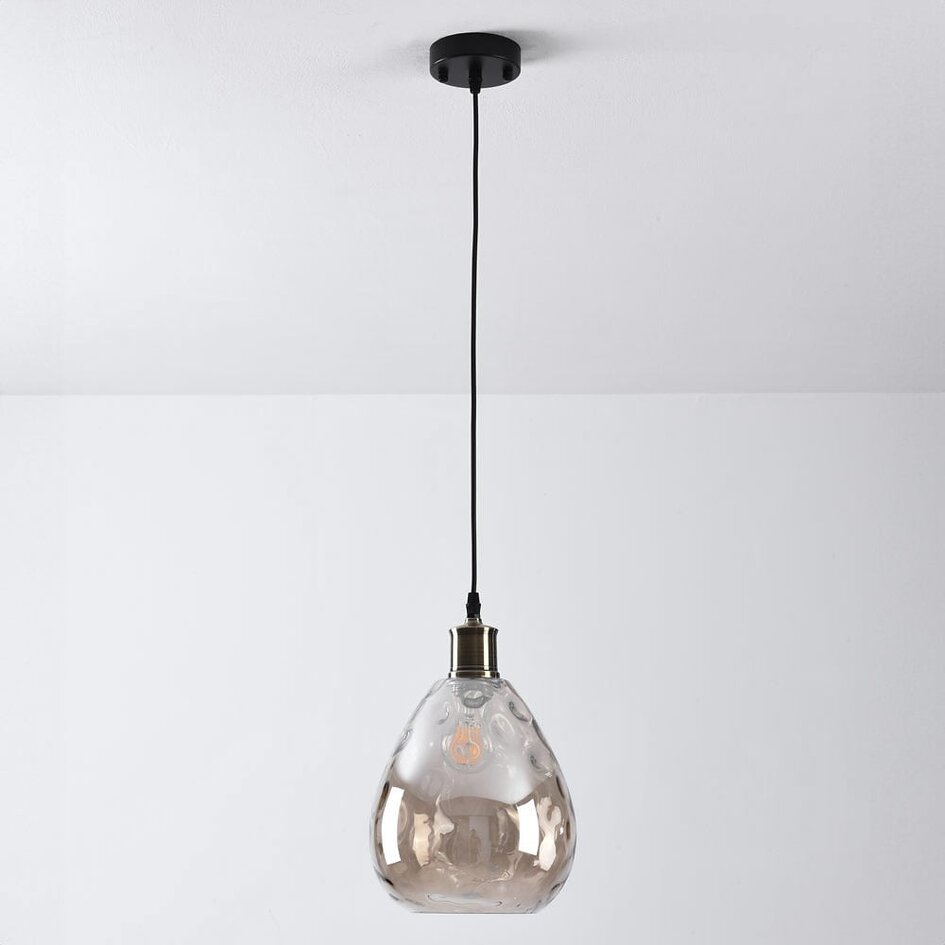 1 światło lampa wisząca Verona - koniak