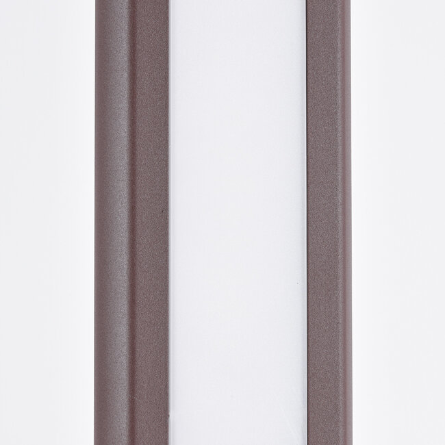 Przemysłowa zewnętrzna lampa podłogowa Stein - brązowa