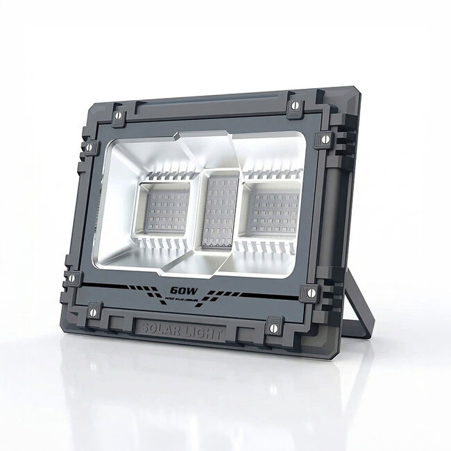 Ściemnialna inteligentna solarna lampa ścienna zewnętrzna 60W z RGB - Jop